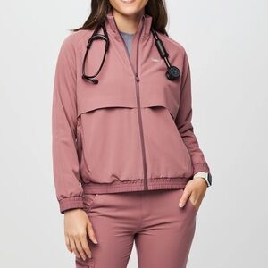 FIGS Performance Scrub Jacket small in Mauve, usted once but was too small.